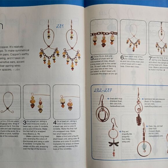 Bead Style Magazine Special Issue February 2008 Earrings That You Can Make - Picture 14 of 16